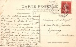 CPA La Queue des Yvelines Le Chateau Style Louis XIII