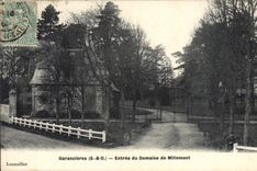 CPA Garancieres Entree Du Domaine De Milllemont