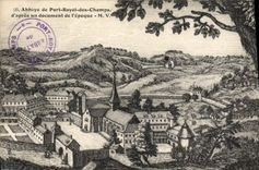 CPA Abbaye De Port Royal Des Champs