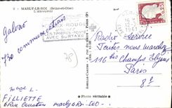 CPA Marly Le Roi L'Abreuvoir