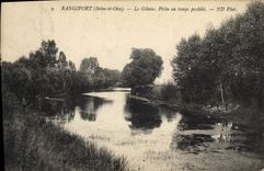 CPA Rangiport Le Giboin Pêche En Temps prohibé