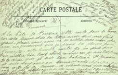 CPA Le Pecq Le Depart Du Bateau Touriste