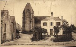 CPA Cernay La Ville L'Eglise La Mairie