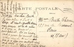 CPA Plaisir Maison Des Bois Ste Appoline Le Canal