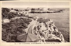 CPA Antibes Juan Les Pains La Pointe Du Cap