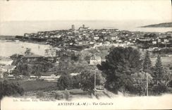 CPA Antibes Vue Generale