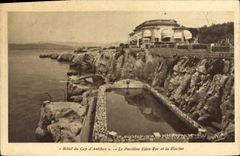 CPA Hotel Du Cap D'Antibes Le Pavillon Eden Roc Et La Piscine