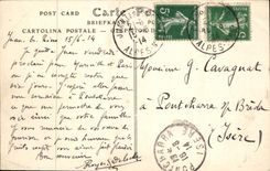CPA Antibes Vue Generale