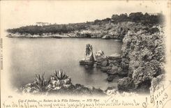 CPA Cap D'Antibes Rochers De la Villa Eilenroc