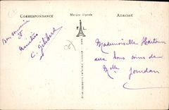 CPA Beuil Vue Generale Prise de la route de Péone