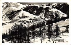 CPA Beuil Vue Generale Station Estivale Sports D'Hiver