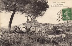 CPA Cannes Vue Prise De la Route De Grasse