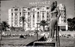 CPA Cannes Le Martinez starlette