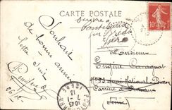 CPA Cannes Le Port Et Le Mont Chevalier