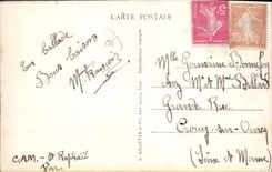 CPA Cannes Promenade De La Groisette