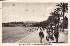 CPA Cannes Promenade De la Croisette