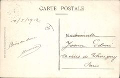 CPA Cannes Le Cours Et Le Casino Pris Du Mont Chevalier