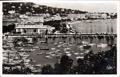 CPA Cannes Vue D'Ensemble Du Port