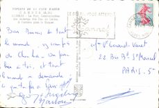 CPSM Cannes Le Port I'Embarcadere Des Vedettes