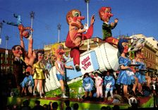 CPSM NICE Carnaval Roi De La Pub eau vive