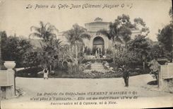CPA poterie du Golfe-Juan clement Massier