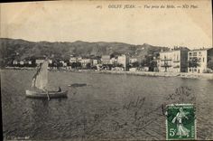 CPA Golfe Juan Vue Prise Du Mole