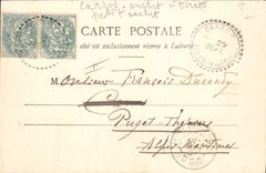 CPA Golfe Juan Debarcadere Bateaux De Plaisance