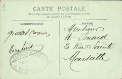 CPA Golfe Juan vue ligne chemin de fer