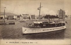 CPA Golfe Juan Vue Prise Du Mole