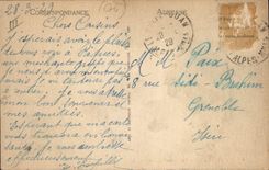 CPA Golfe Juan Vue Prise Du Mole