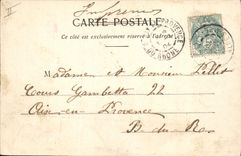 CPA Golfe Juan Vue Generale Et I'Escadre Et Plage