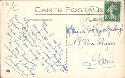 CPA Golfe Juan Le Port Et La Ville Vus De La Jetee