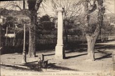 CPA Golfe Juan Colonne Commemorative Du Debarquement De Napoleon 1er 1815