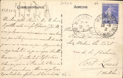 CPA Grasse Vue Entre Les Oliviers