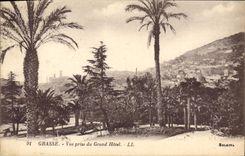 CPA Grasse Vue Prise Du Grand Hotel