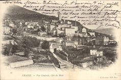 CPA Grasse Vue Generale Cote Du Midi