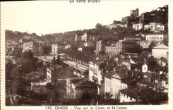 CPA Grasse Vue Sur Le Cours Et Le Casino