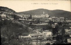 CPA Grasse Vue Generale Et Le Funiculaire
