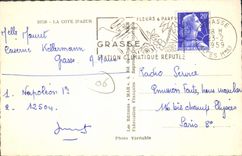 CPA Grasse souvenir citron