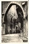 CPA Grasse La Rue De I'Eveche