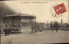 CPA Grasse L'Esplanade Du Cours