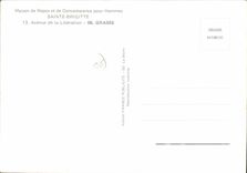 CPSM Grasse Sainte Brigitte Avenue De La Liberation maison de repos