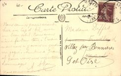 CPA Juan Les Pins Le Casino Et Les Villas