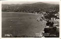 CPA Juan Les Pins Vue D'Ensemble De La Plage