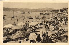 CPA Juan Les Pins Les Baigneurs