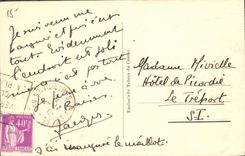 CPA Juan Les Pins vue générale