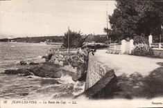 CPA Juan Les Pins La Route Du Cap