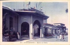 CPA Juan Les Pins Entree Du Casino