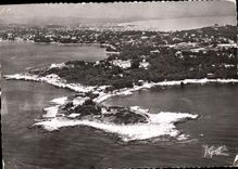 CPSM Juan Les Pins Vue Aerienne
