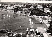 CPSM Juan Les Pins Plages Du Casino Et Du Provencal